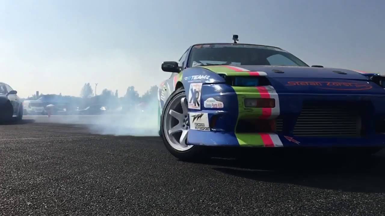 SR20 Drift Team train slowmo