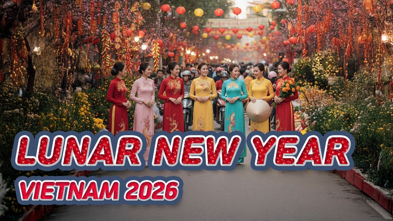 (4K) Tết 2026 in Ho Chi Minh City | Vietnam’s Biggest Holiday