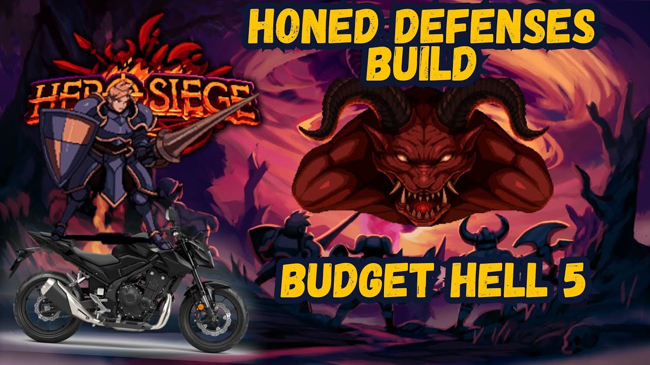 Honed Defenses Build  Shield Lancer  / Hero Siege 2 -/Season 8