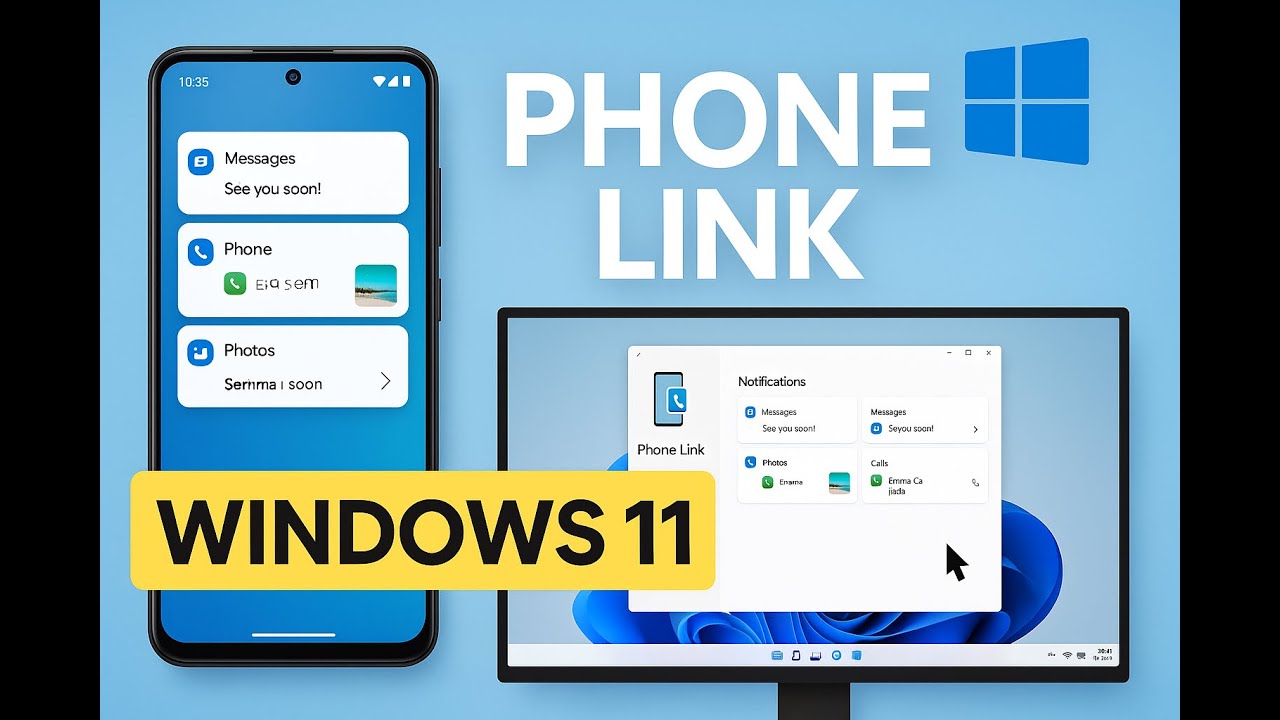 📱 Phone Link on Windows 11 – Connect Your Android to Your PC!