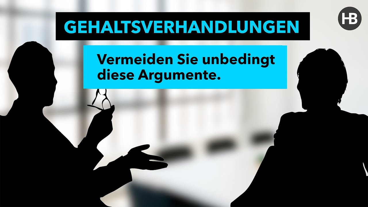 Gehaltsverhandlungen - vermeiden Sie unbedingt diese Argumente