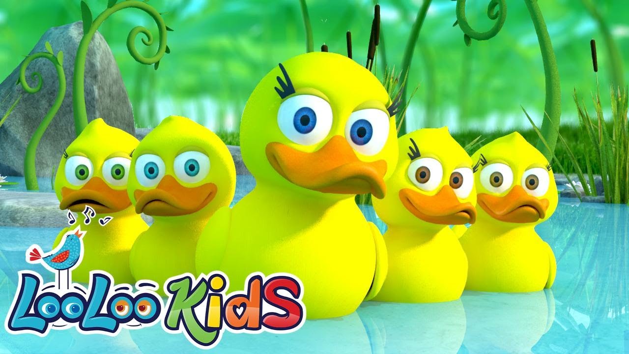 🦆 Five Little Ducks and more Kids Songs and Nursery Rhymes - LooLoo Kids