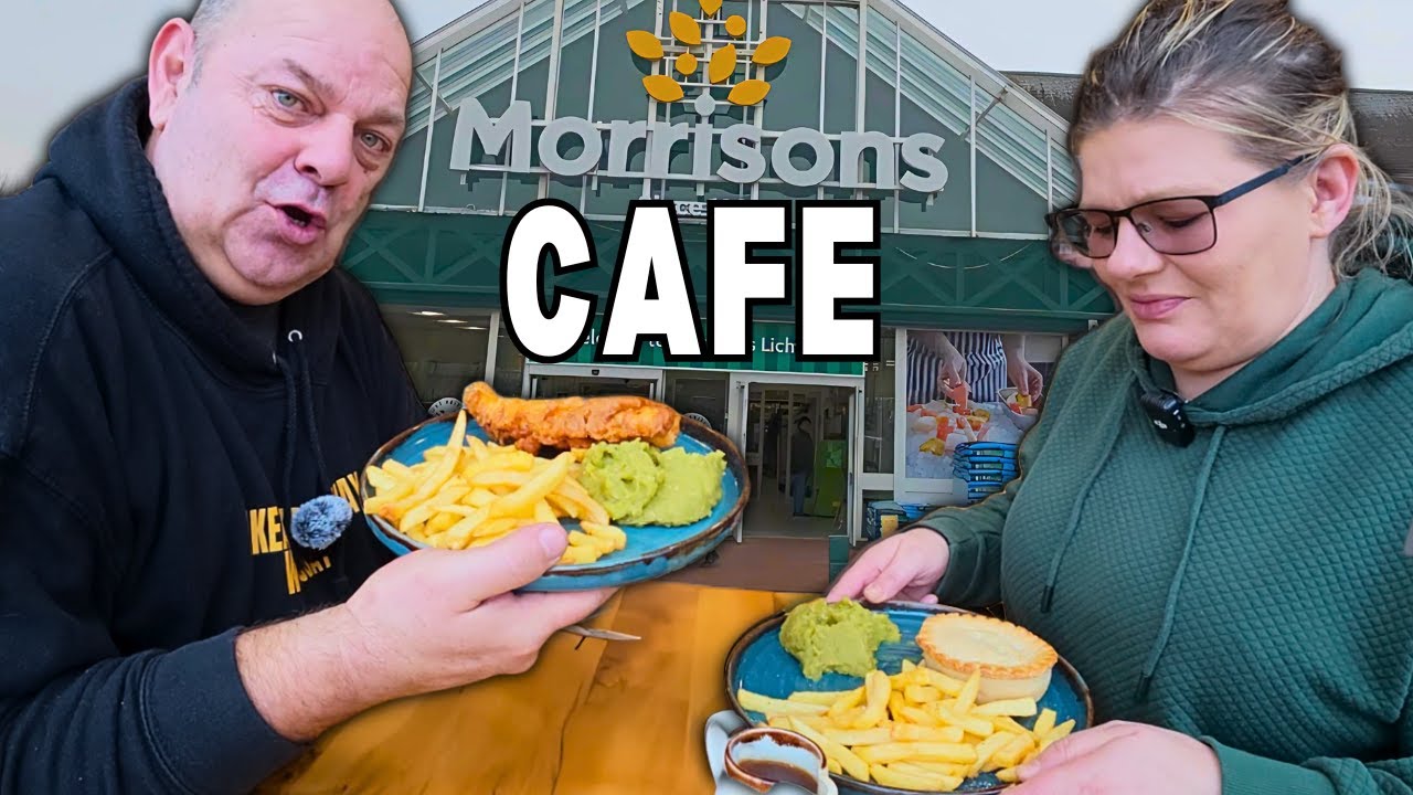 Dinner at Morrisons Cafe