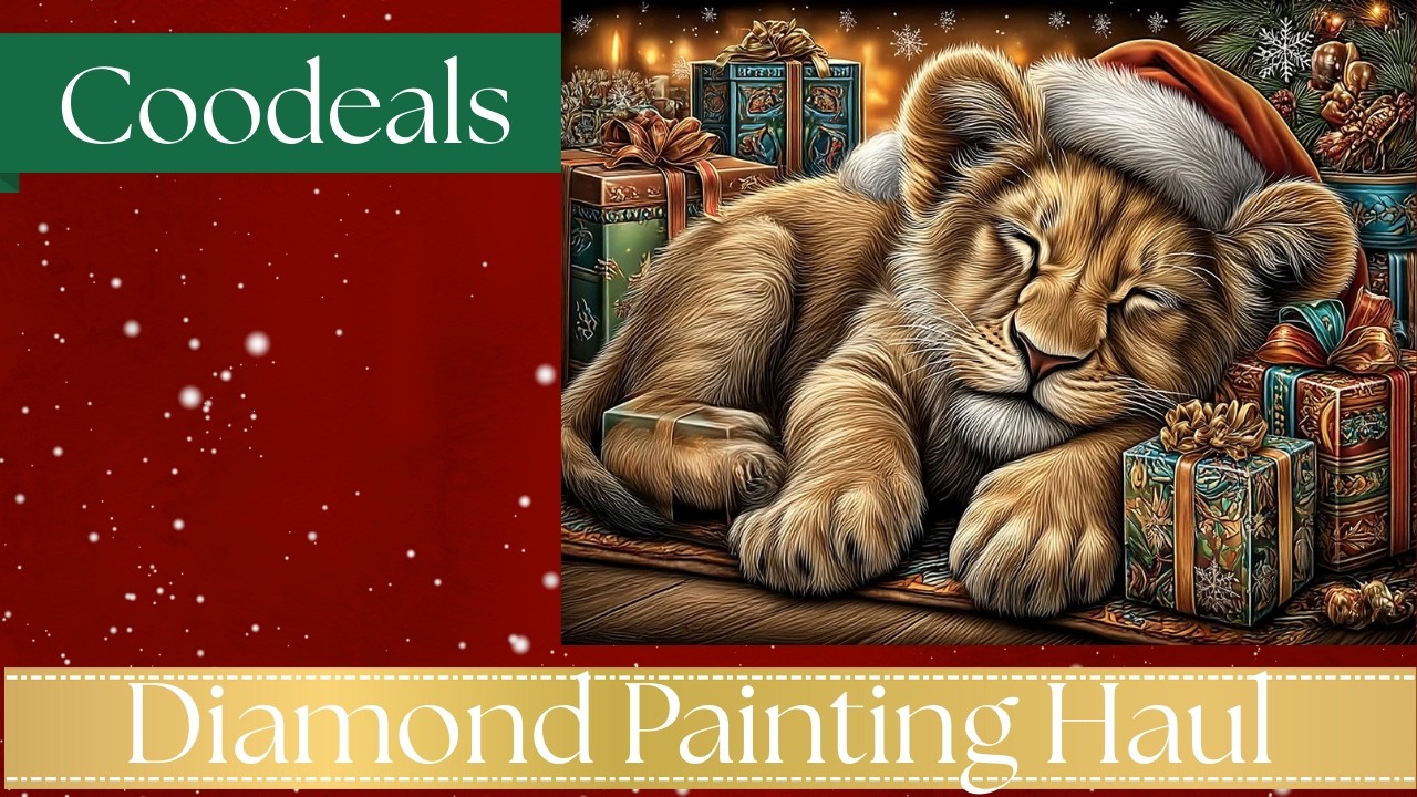COODEALS Diamond Painting Unboxing / Diamond Art Crafts Haul 106