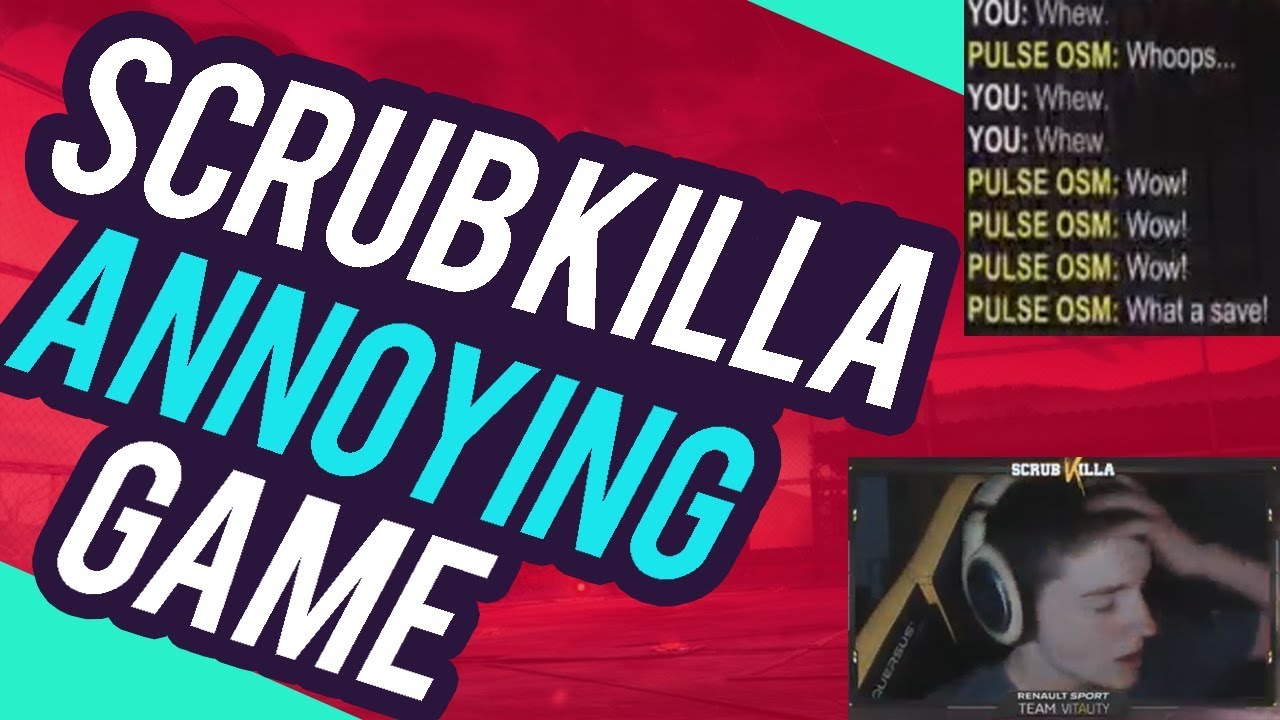 Scrub Killa Annoying Game ft Pulse OSM | Rocket League Gameplay