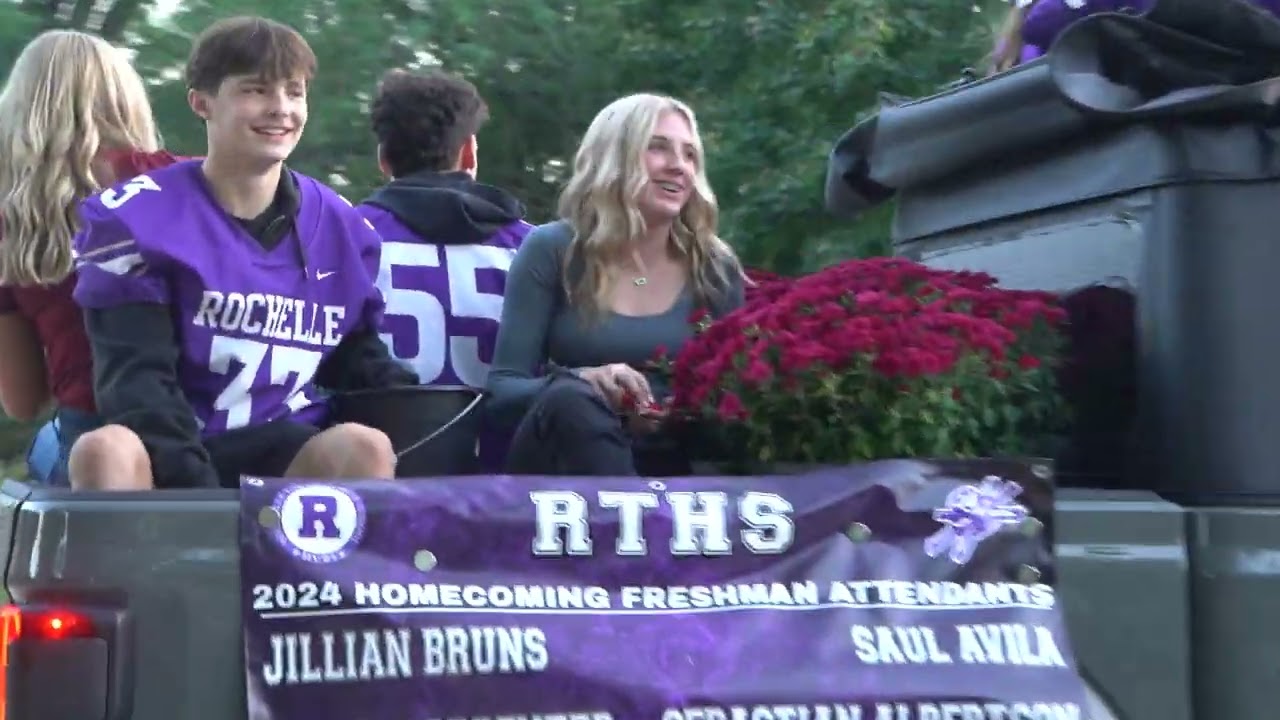 Rochelle Hubs Homecoming Parade 2024 Oct 3