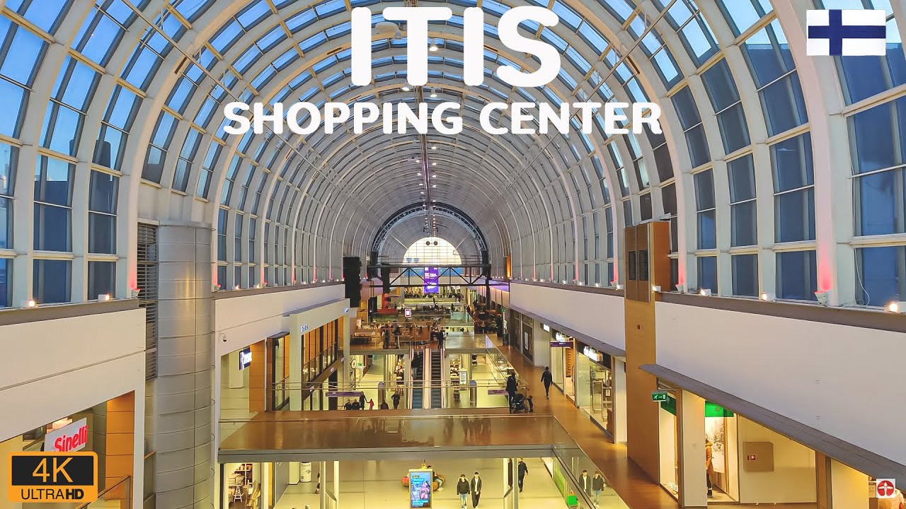 Itis Shopping Center, Helsinki  -  Full Walking Tour  [4K]