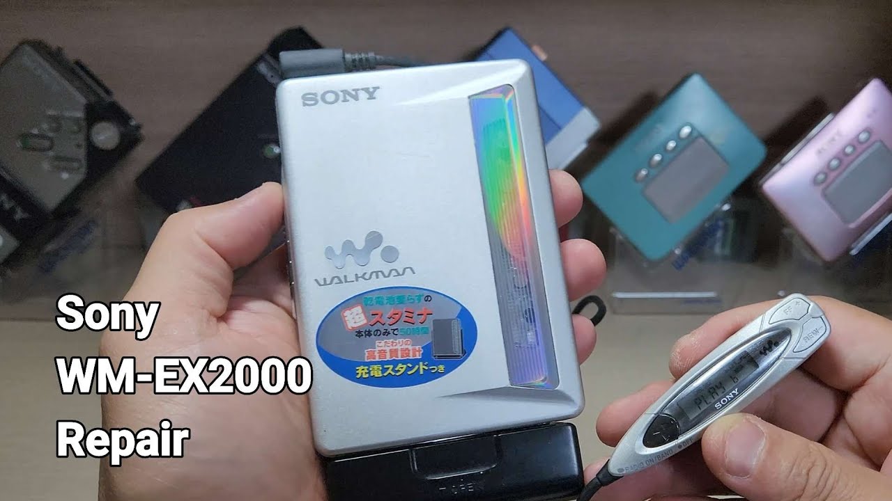 Sony WM-EX2000 Repair Cassette Player Walkman