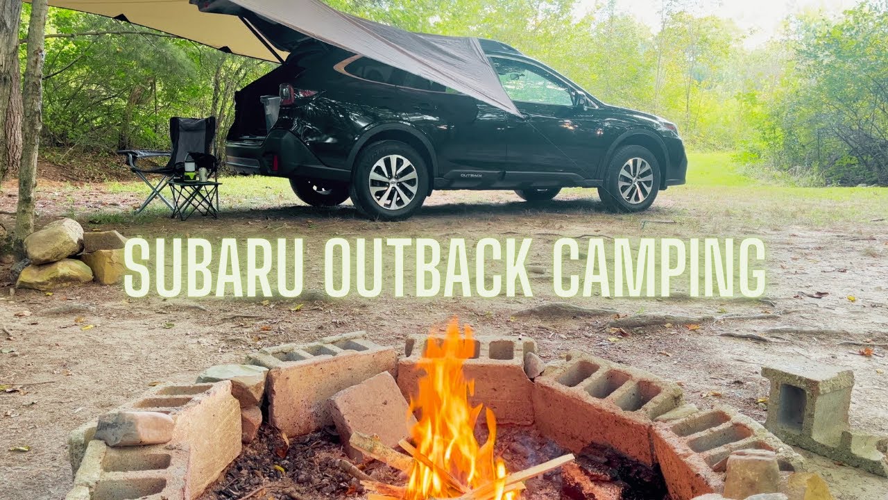 First Time Camping in my Subaru Outback