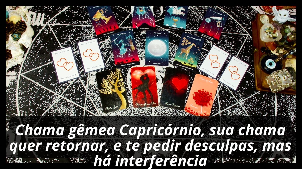 Chama gêmea Capricórnio, sua chama quer retornar, e te pedir desculpas, mas há interferência