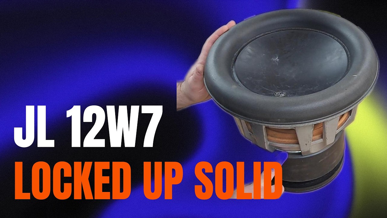 JL Audio 12W7-3 Rebuild