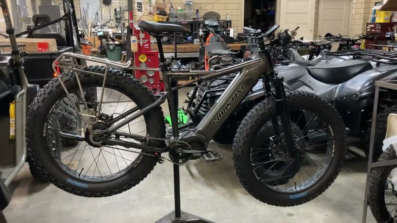 Christini AWD Bicycles Fat E-5 I - Integrated Downtube Military Bike