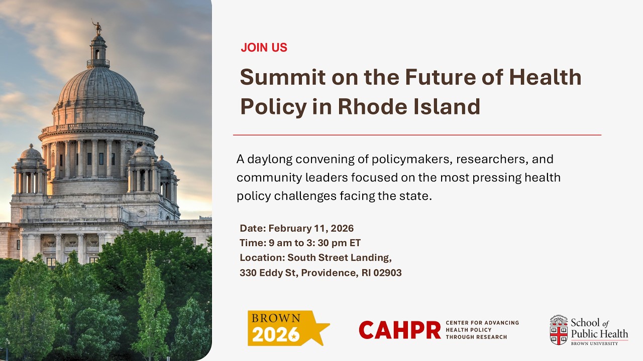 Summit on the Future of Health Policy in Rhode Island