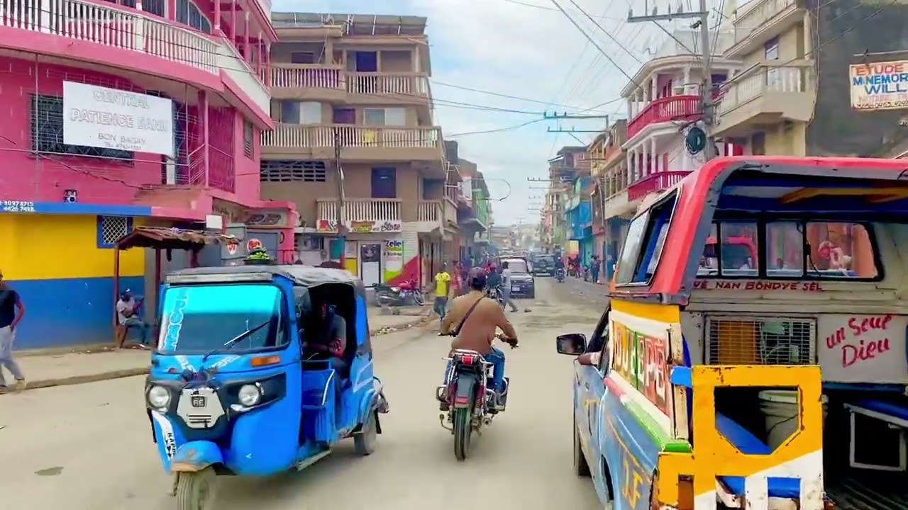 Cap-Haitien rue a rue commercial de la ville