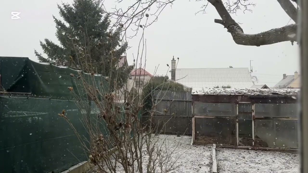 31.12.2025 - Silvestrovský přechod frontálního systému - Hlavní vlna intenzívního sněžení.
