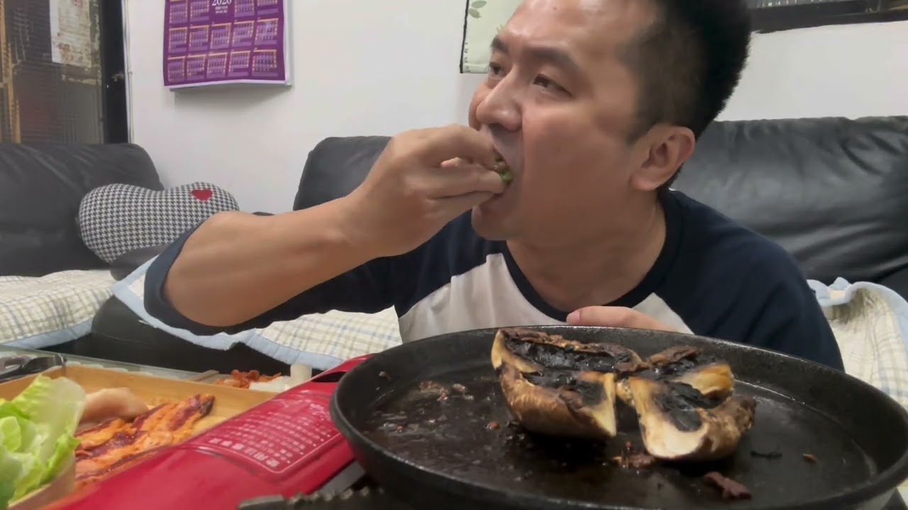 ASMR 吃播韓式牛肉・和牛・牛腸燒烤 ｜深夜無說話美食聲音｜深夜食驗室