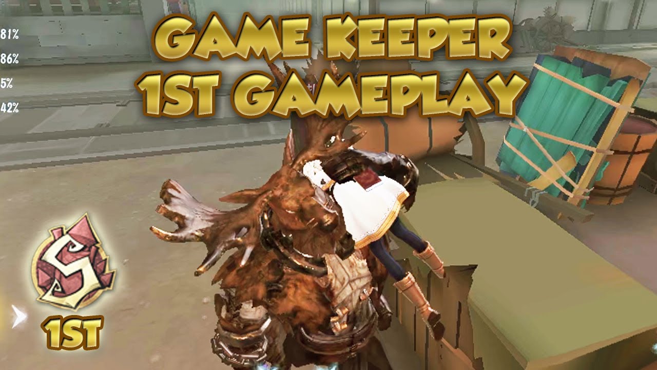 (1st Game Keeper) Game Keeper 1st Gameplay | Identity V | 第五人格 | 제5인격 | アイデンティティV