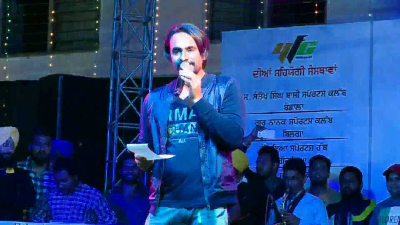 Babbu Maan (Shayari)  - Live Stage Show || Rurka Kalan || YFC Stadium
