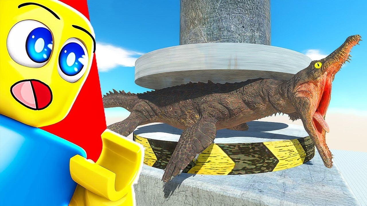 DINOSAURS vs REPTILES Hydraulic Press - Who Will Survive?