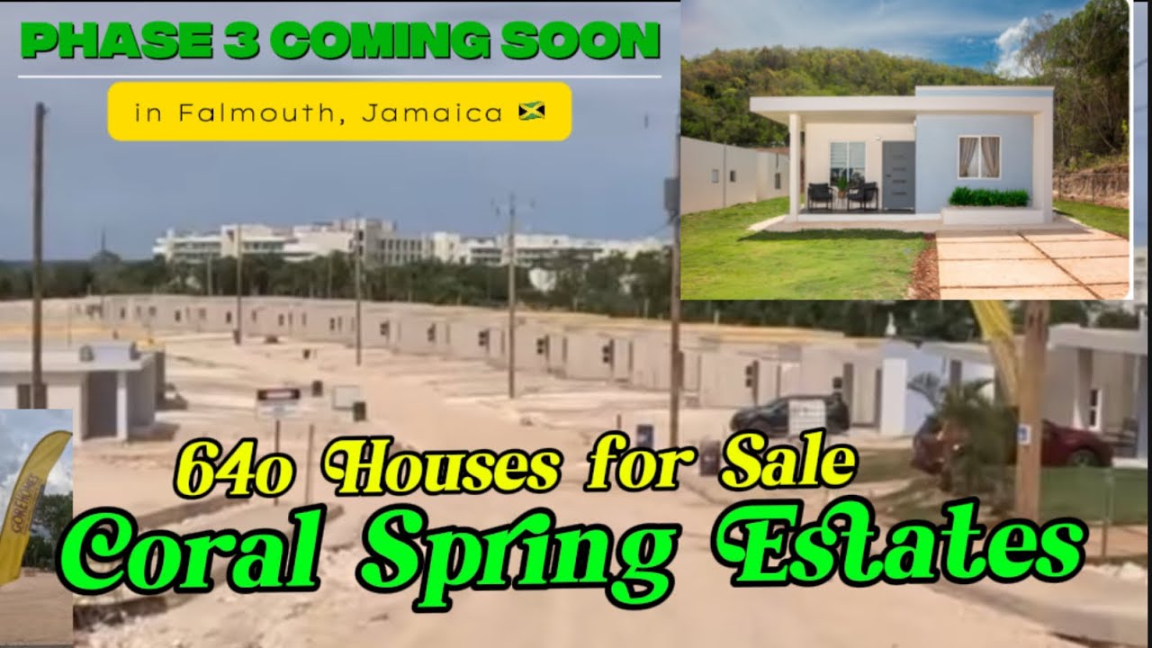 640 Houses for Sale at Coral Springs Estate in Trelawny Jamaica | Vengogetta