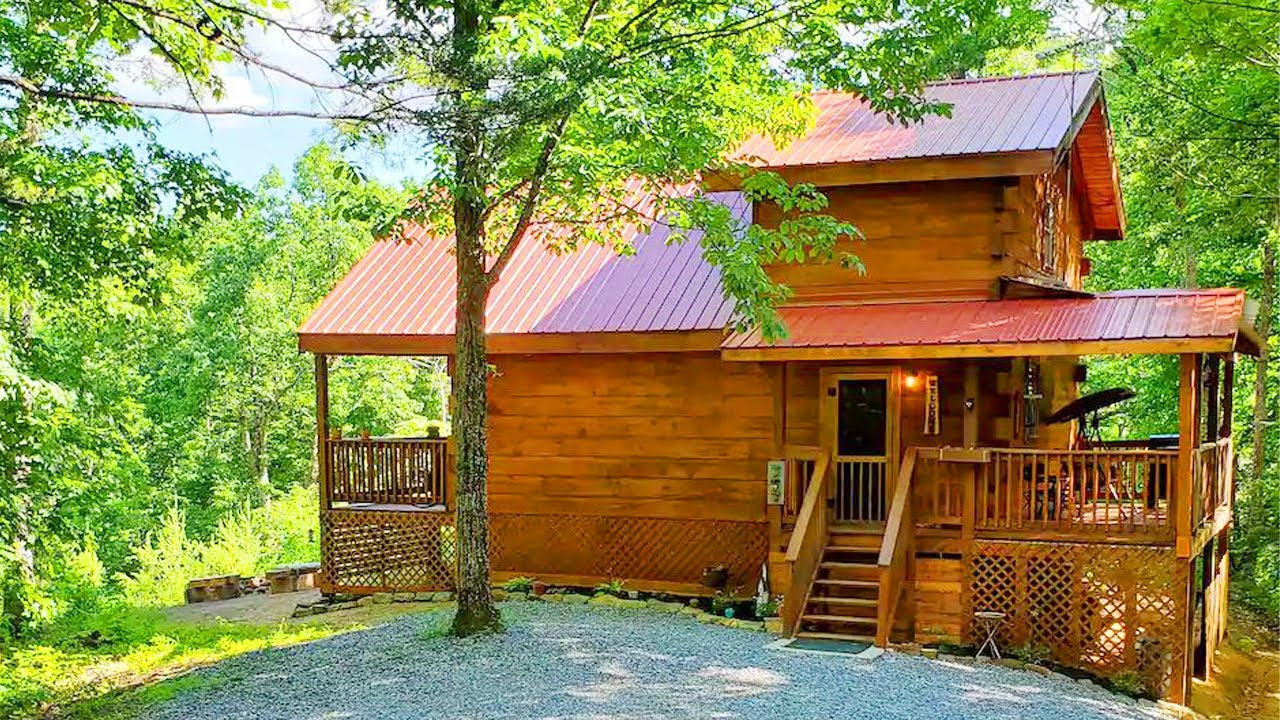 Beautiful Country Cabin House With Private, Secluded, Mt views