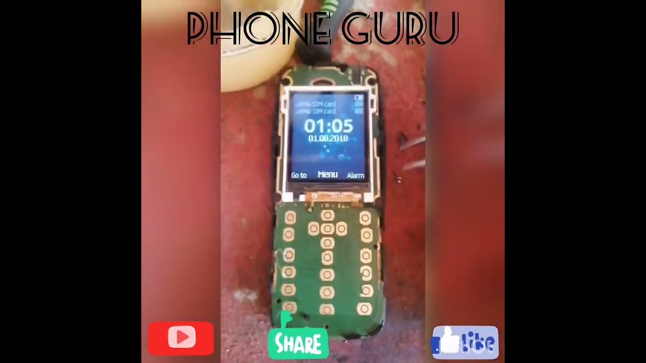 Nokia 106 (ta 1114) 4,7 & * keys not working, solved in one minute 😳#nokia #keypad