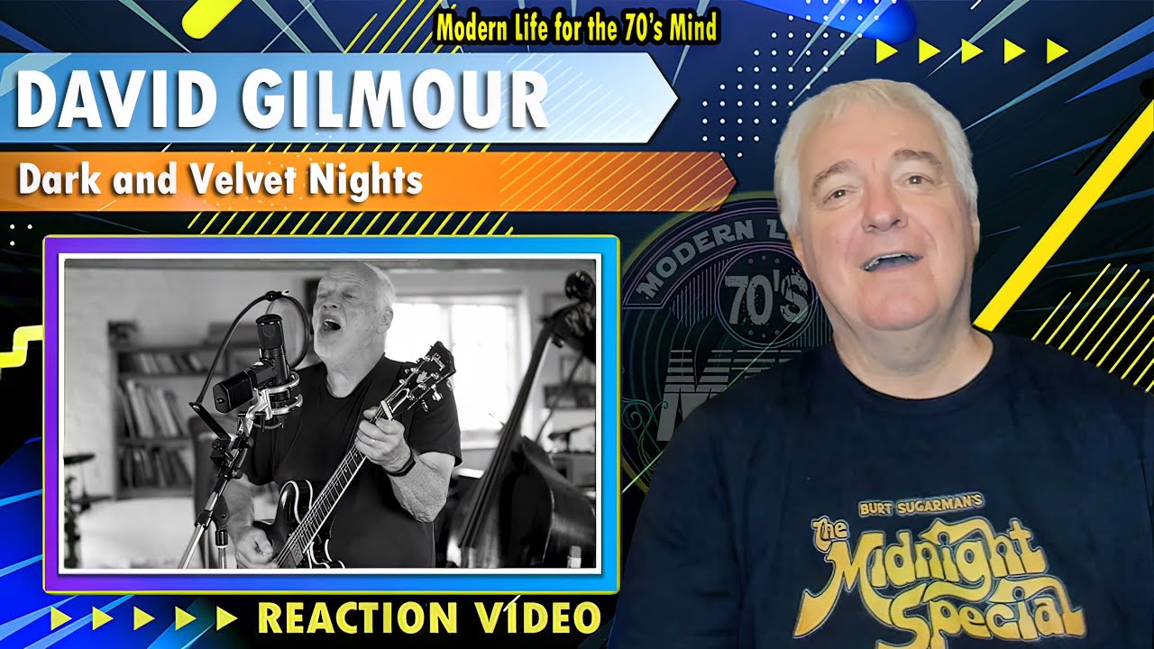 David Gilmour - Dark and Velvet Nights | Reaction Video