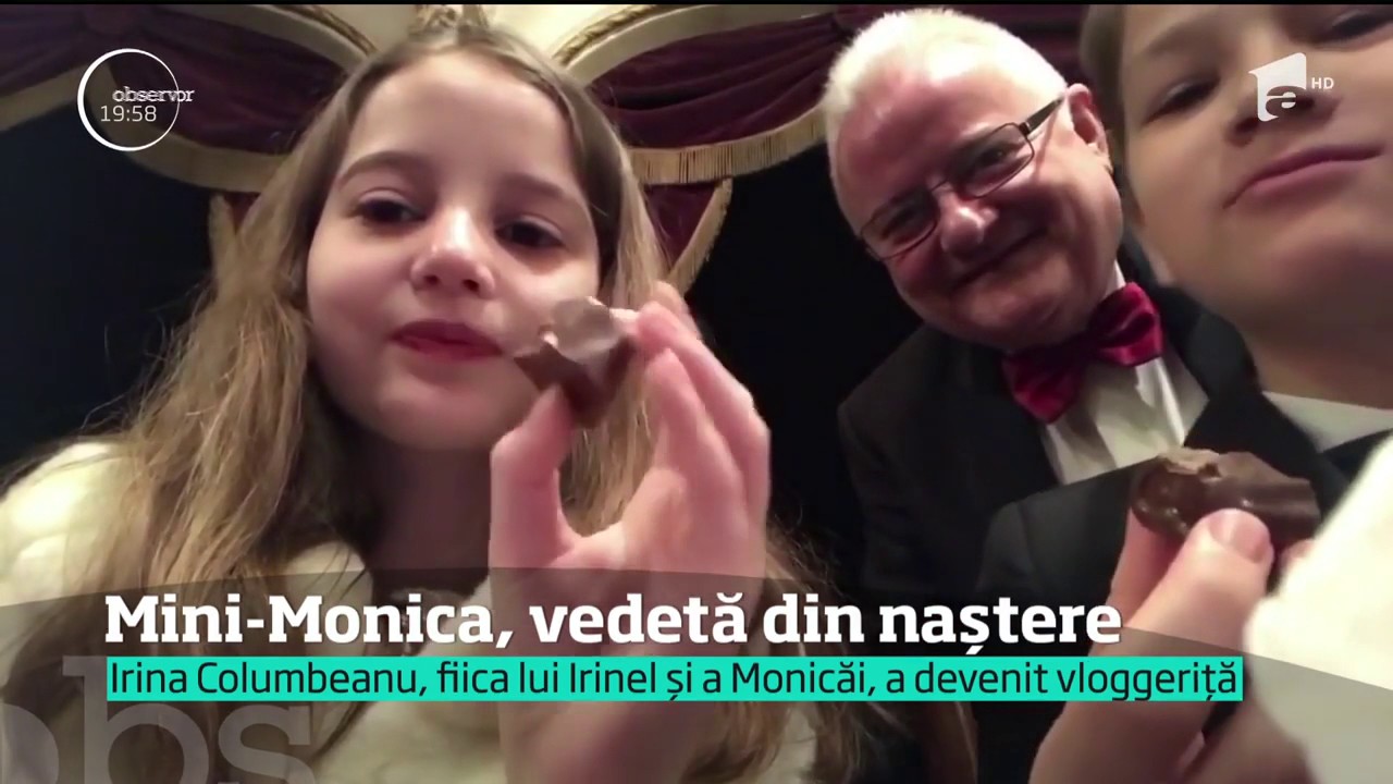 Irina Columbeanu, vedetă din naştere