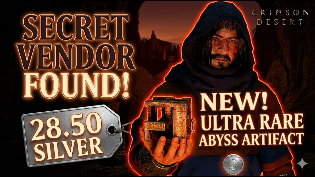 Crimson Desert | I Found the secret Vendor | Best vendor in the Game?