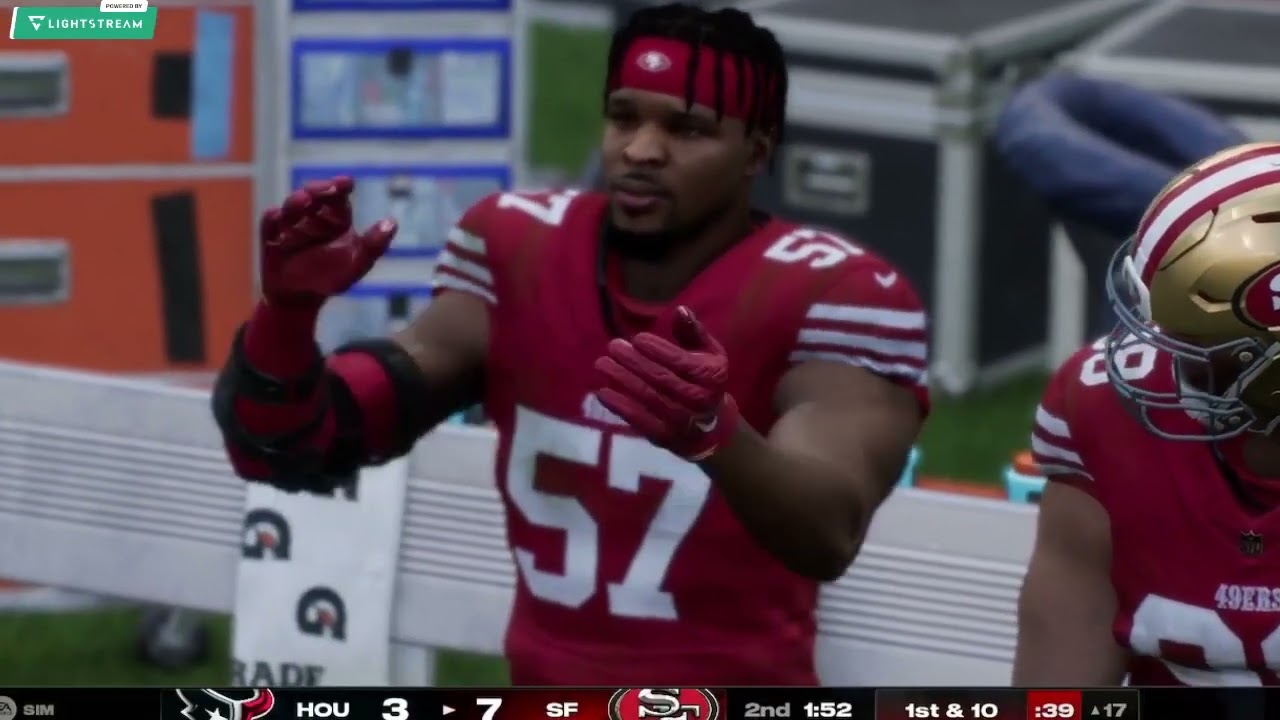 Madden NFL Matches Texans vs 49ers and half of Bills vs Jets Happy Wednesday!!!