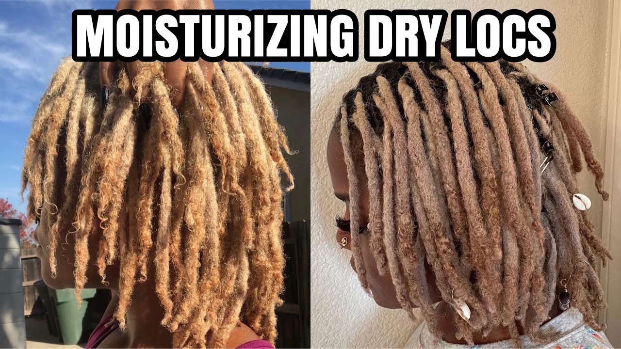 HOW TO Moisturize Dry / Bleached Locs | Favorite Products for Bleached Locs | Color Treated Locs |