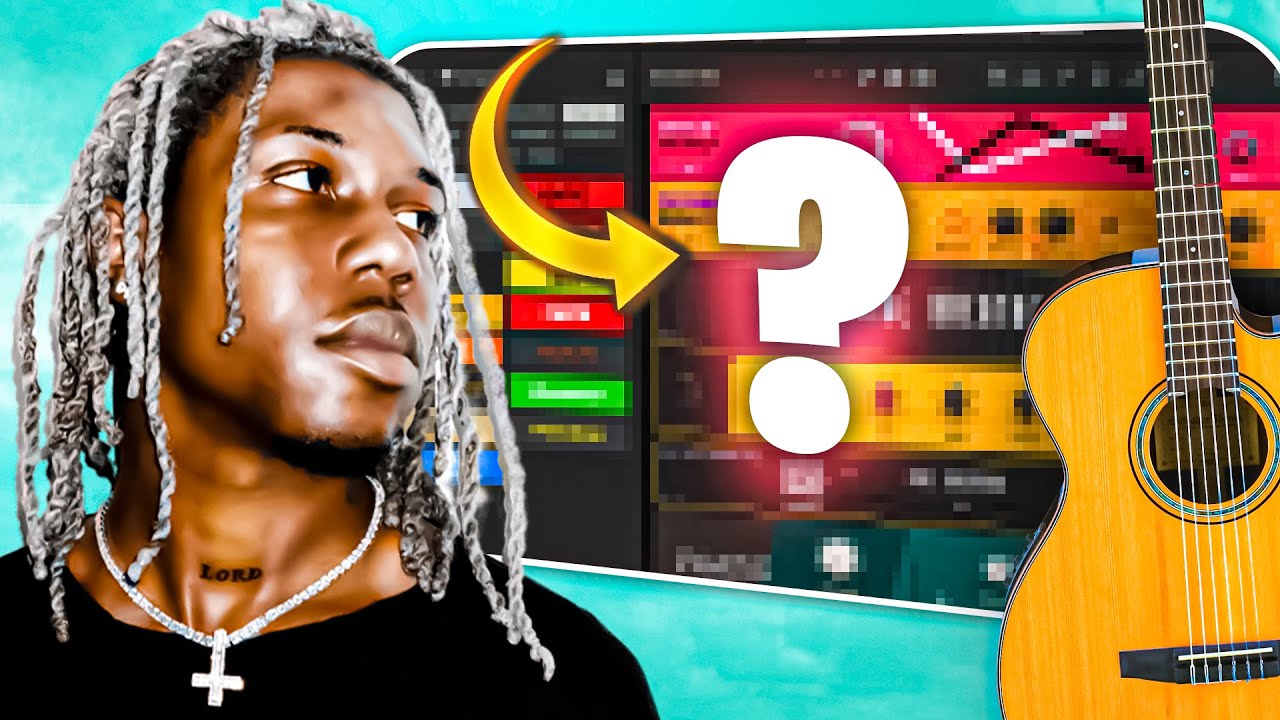 How to Make a Destroy Lonely Guitar Beat From Scratch