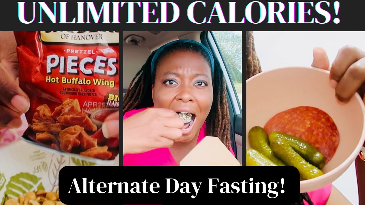 Watch me EAT UNLIMITED Calories| Modified Alternate Day Fasting