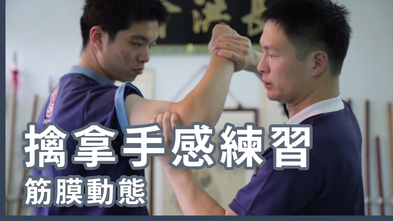 如何建立擒拿手感？ 筋膜層動態掌握的基本練習。