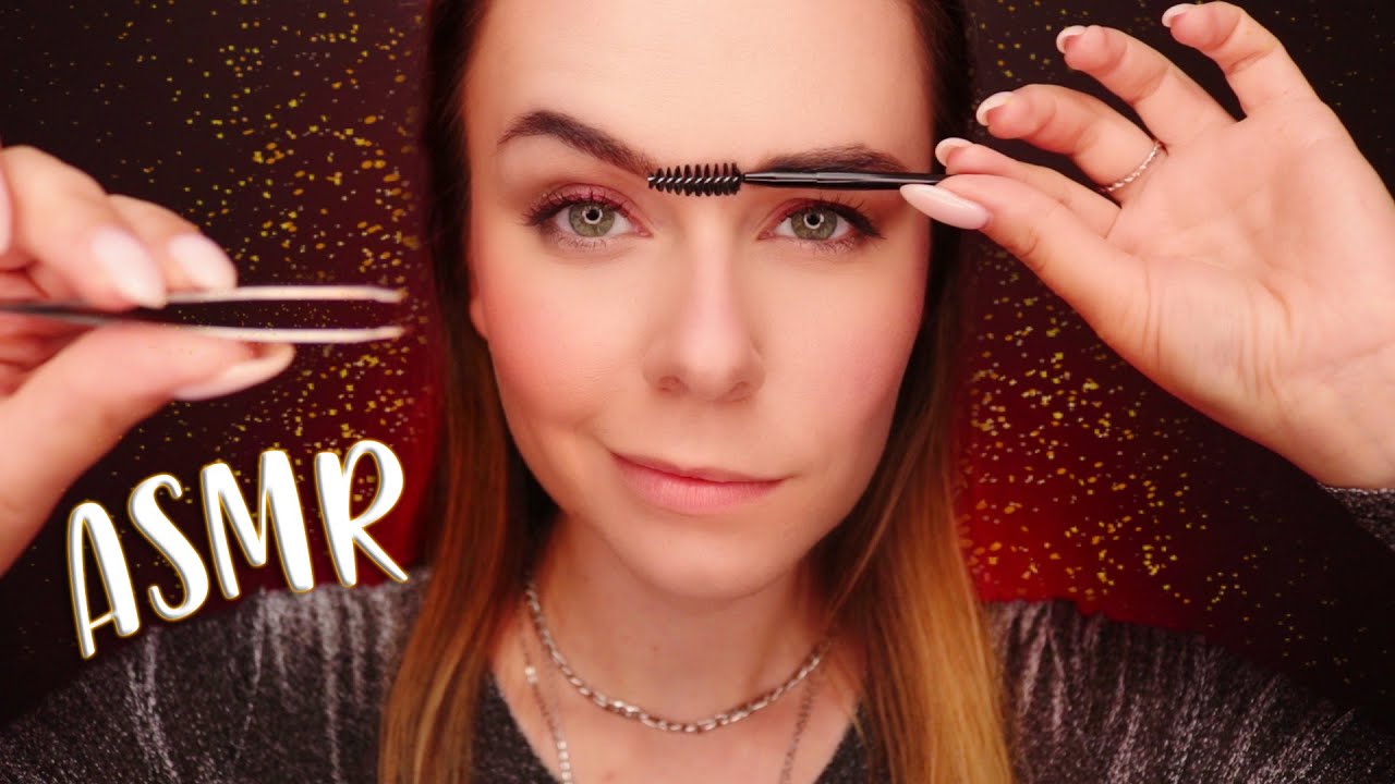 АСМР СДЕЛАЮ ТЕБЕ БРОВКИ 😉 ASMR DOING YOUR EYEBROWS