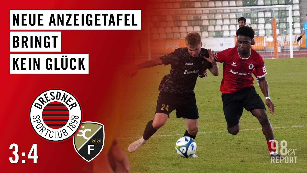 Dresdner SC - SC Freital II 3:4 (20.08.2025) - 98er Spieltags-Report