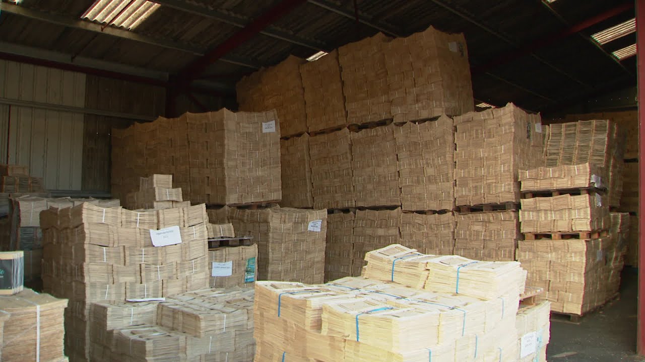 L'activité bat son plein chez un fabricant de bourriches d'huîtres avant Noël en Charente-Maritime
