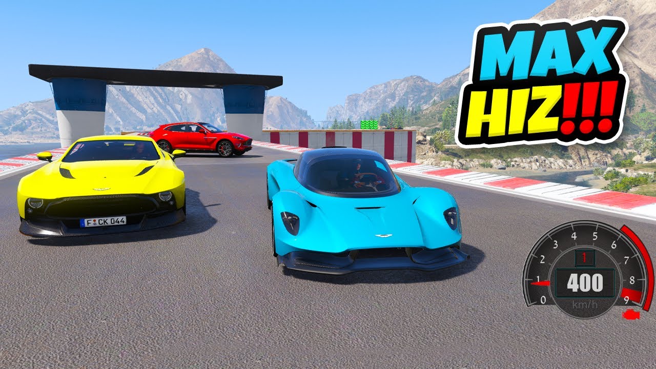💨 Aston Martin Ailesi Arabalar MAX Hız Yarışında 💨 GTA 5