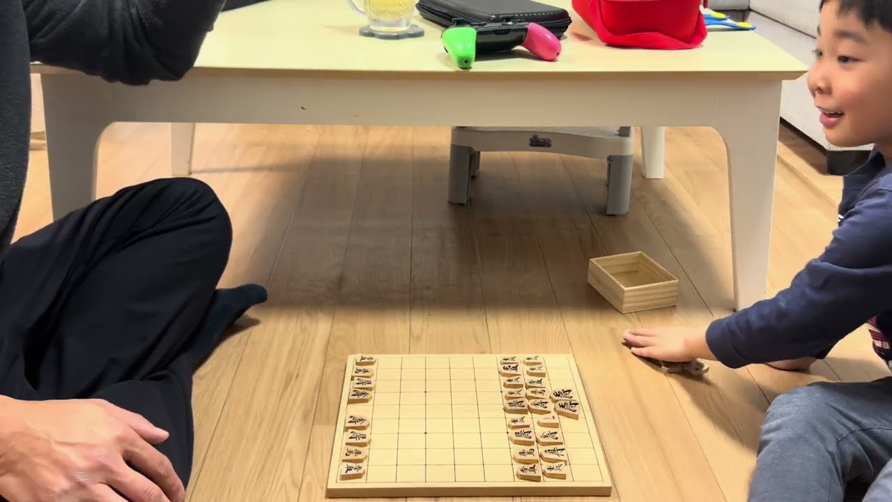 イマジネーション将棋でぐだぐだバトル！5歳児YouTuberたこぼうず親子で将棋遊び