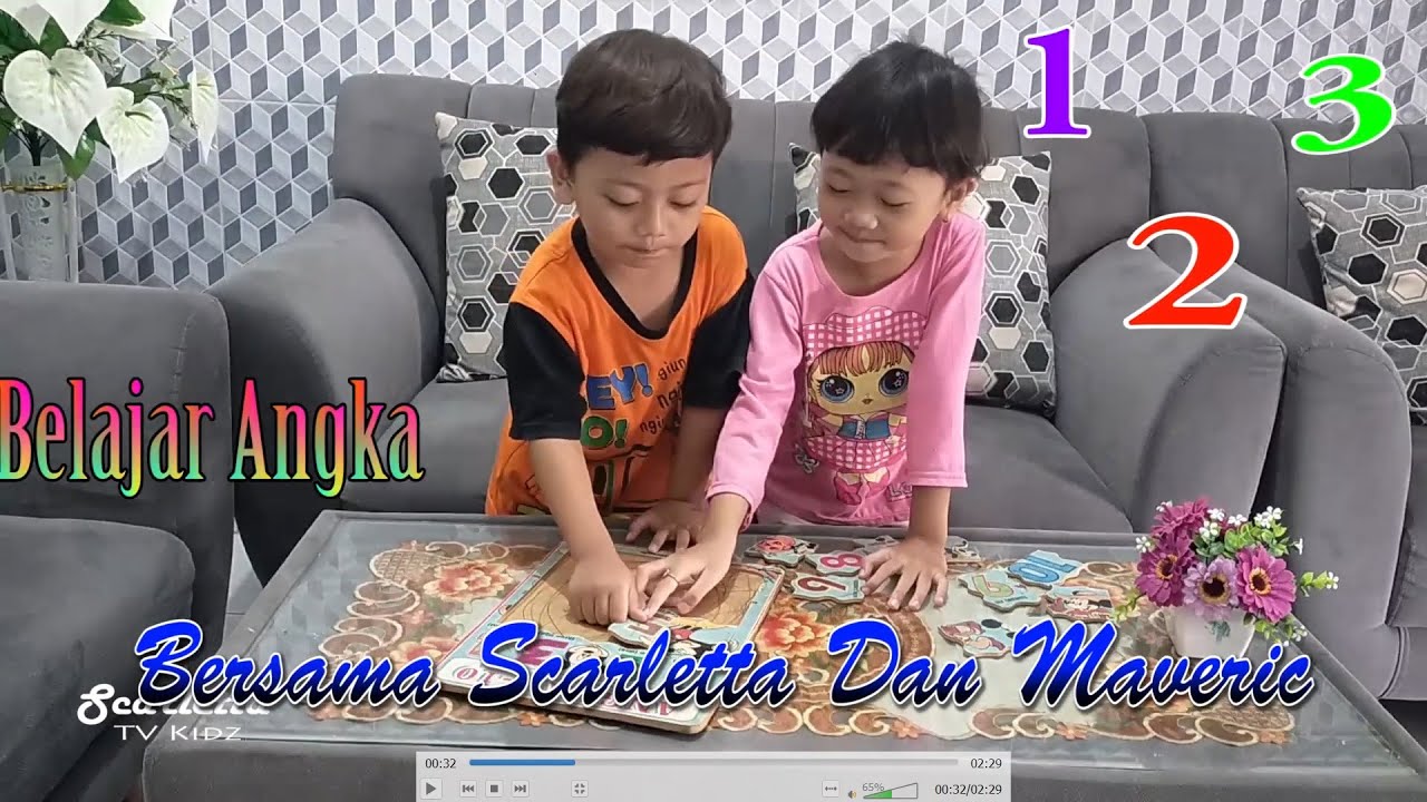 Belajar Angka Bersama Scarletta Dan Maveric (Scarletta TV Kidz)