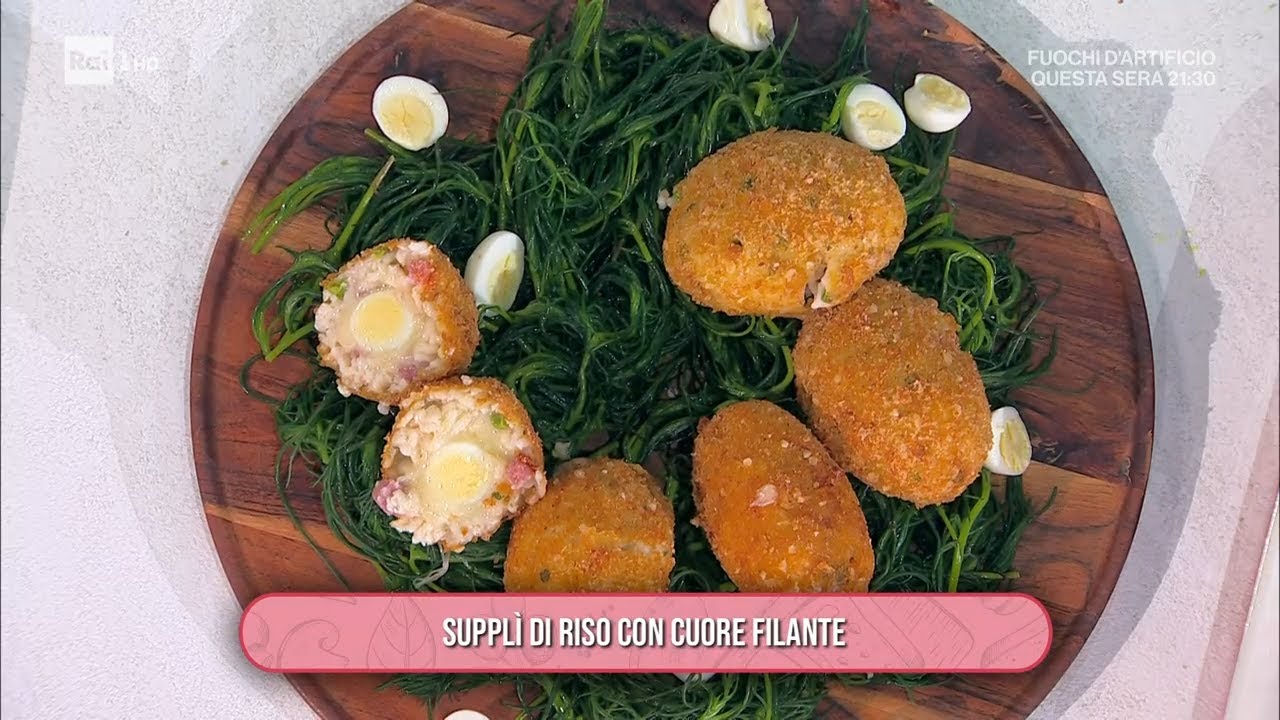 Supplì di riso con cuore filante - È sempre mezzogiorno 15/04/2025