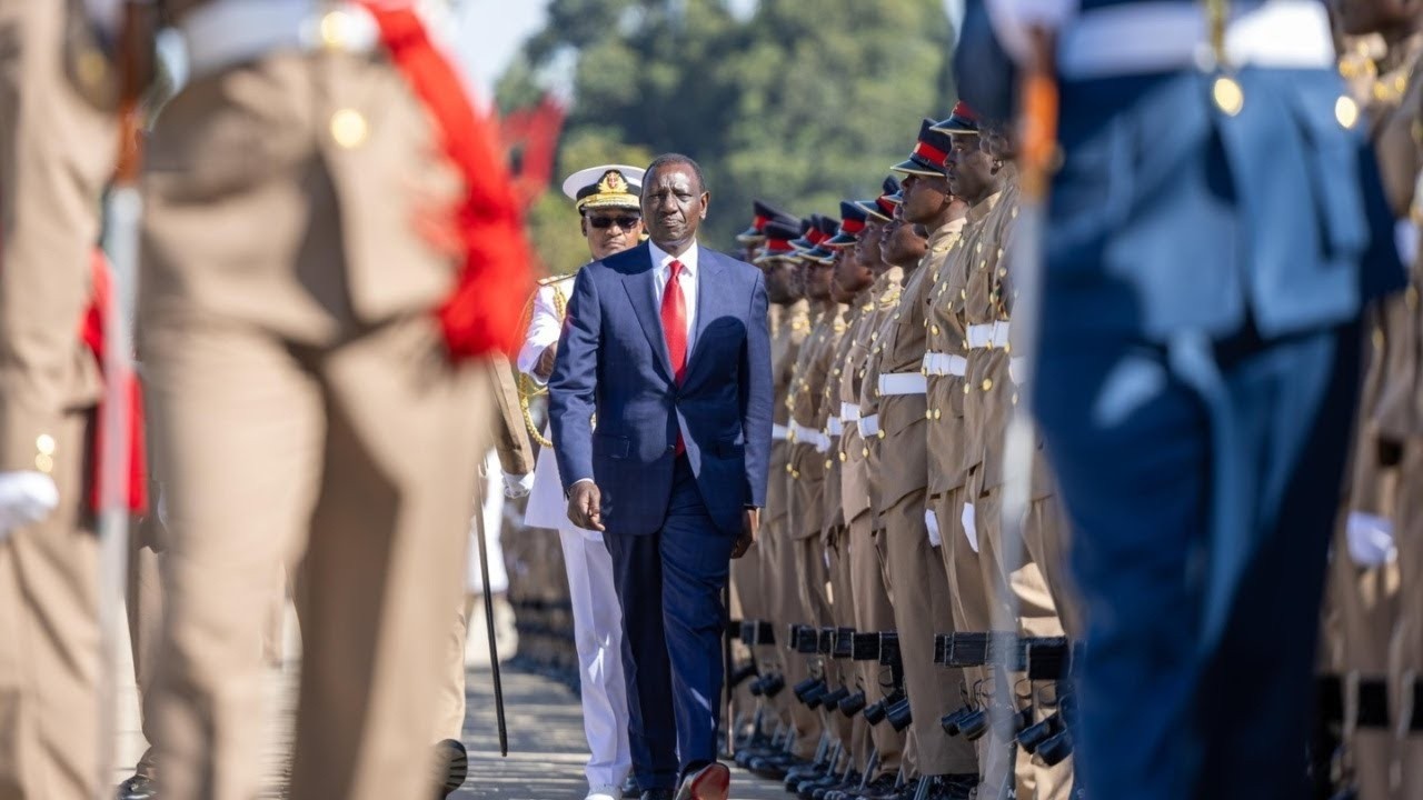 Live: Ruto Passing Out Parade, Prisons Staff Training College, Ruiru