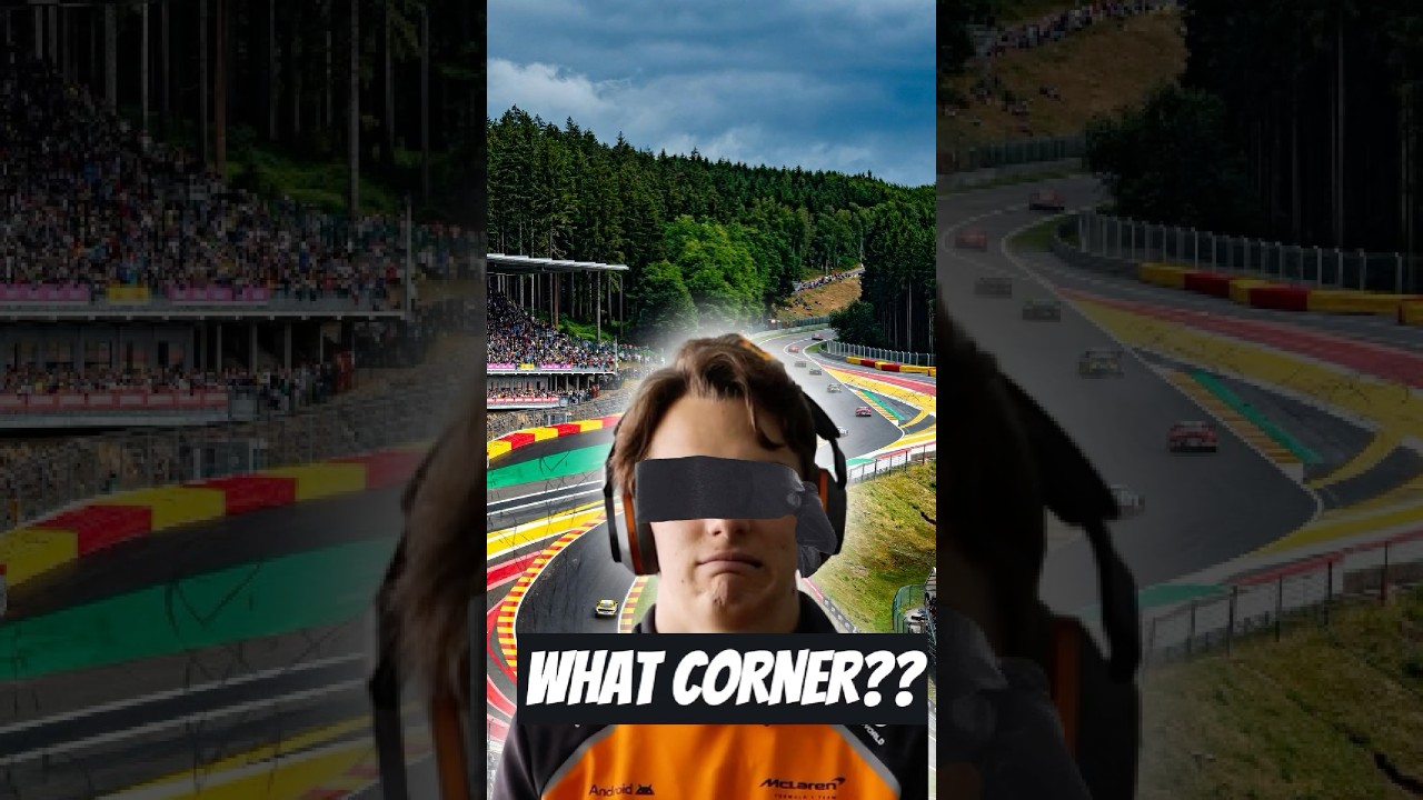 Can Oscar Piastri guess corners only by sound?😱 Belgian GP 