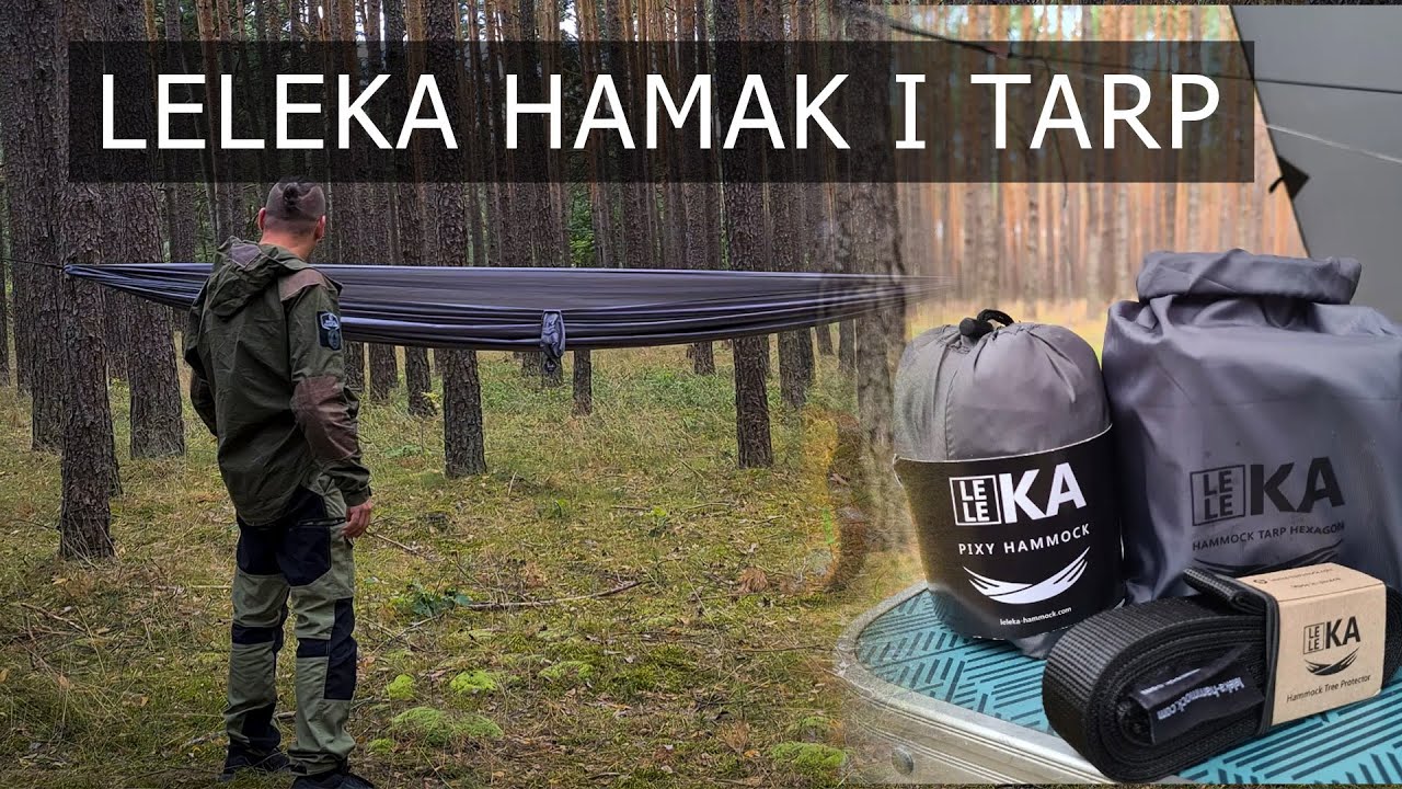 LELEKA HAMAK I TARP ORAZ GENIALNA MIEJSCÓWKA NA BIWAK ZA 5 ZŁ