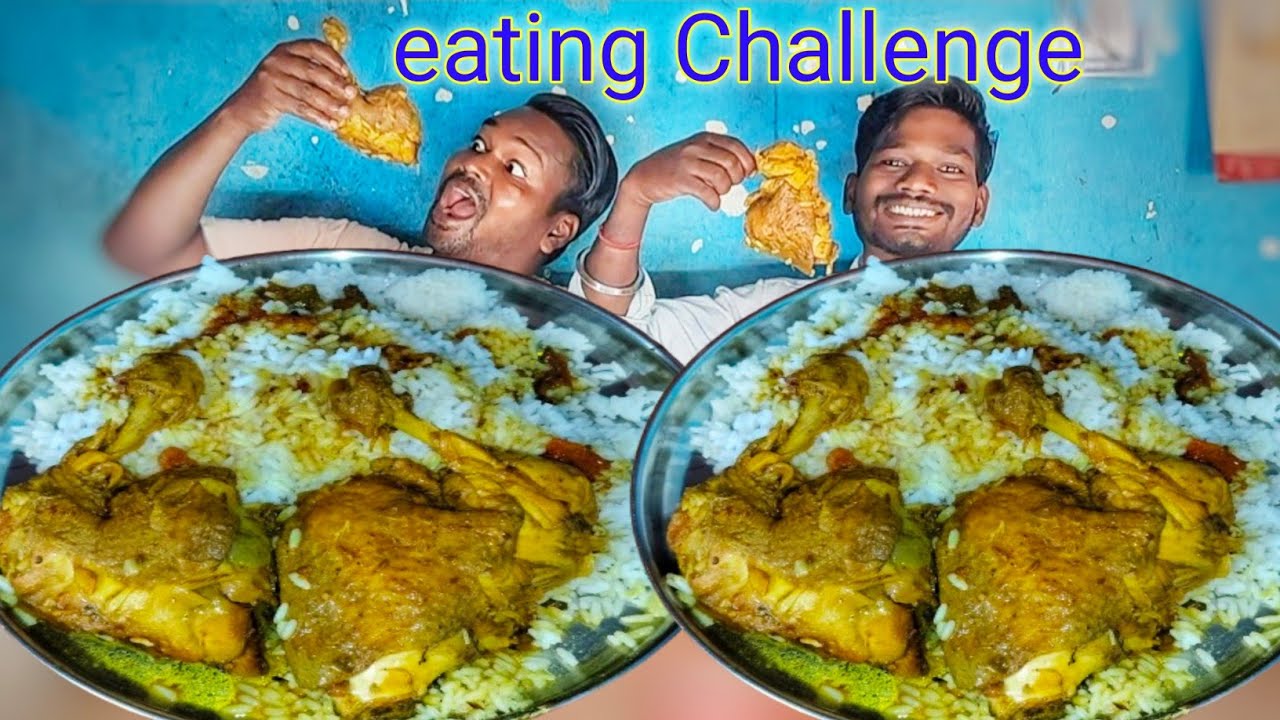 eating show | full chicken 🍗 legs piease eating challenge | brother brother eating challenge