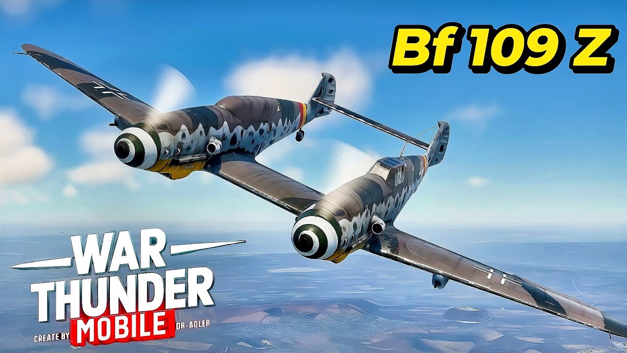 Обзор Bf 109 Z • Двухфюзеляжный монстр Германии в War Thunder MOBILE