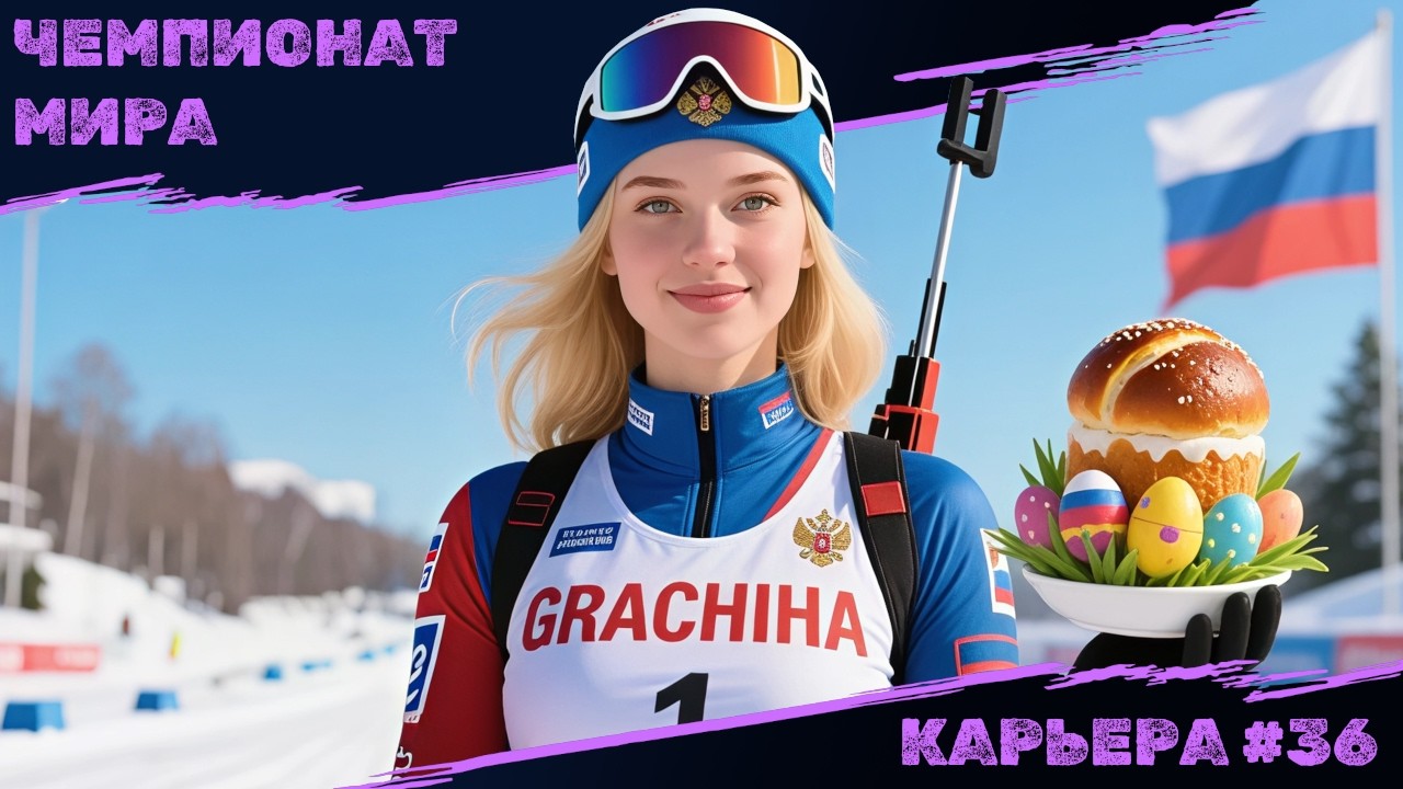 КАРЬЕРА ЗА БИАТЛОНИСТКУ #36 / ЧЕМПИОНАТ МИРА В РУПОЛЬДИНГЕ / NGL Biathlon 2026