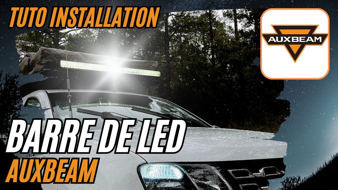 Tuto - Installation d'une barre de LED (Auxbeam) sur un Dacia Duster