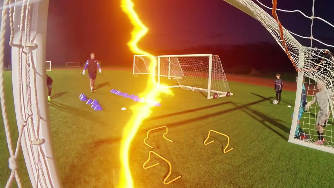 Monday night training for Ronnie with the Asmir Begovic academy