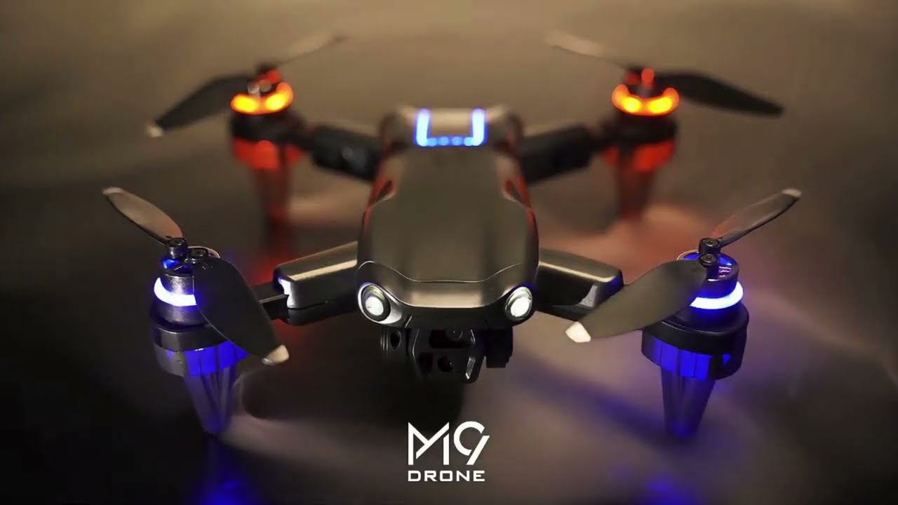 Бесщеточный FPV-дрон M9 с двумя HD-камерами | Система предотвращения столкновений на 360&deg; | 4,3-д...